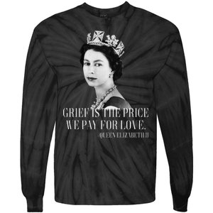 Queen Elizabeth II Inspiring Quote Tie-Dye Long Sleeve Shirt