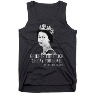 Queen Elizabeth II Inspiring Quote Tank Top