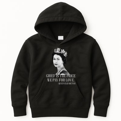 Queen Elizabeth II Inspiring Quote Kids Hoodie