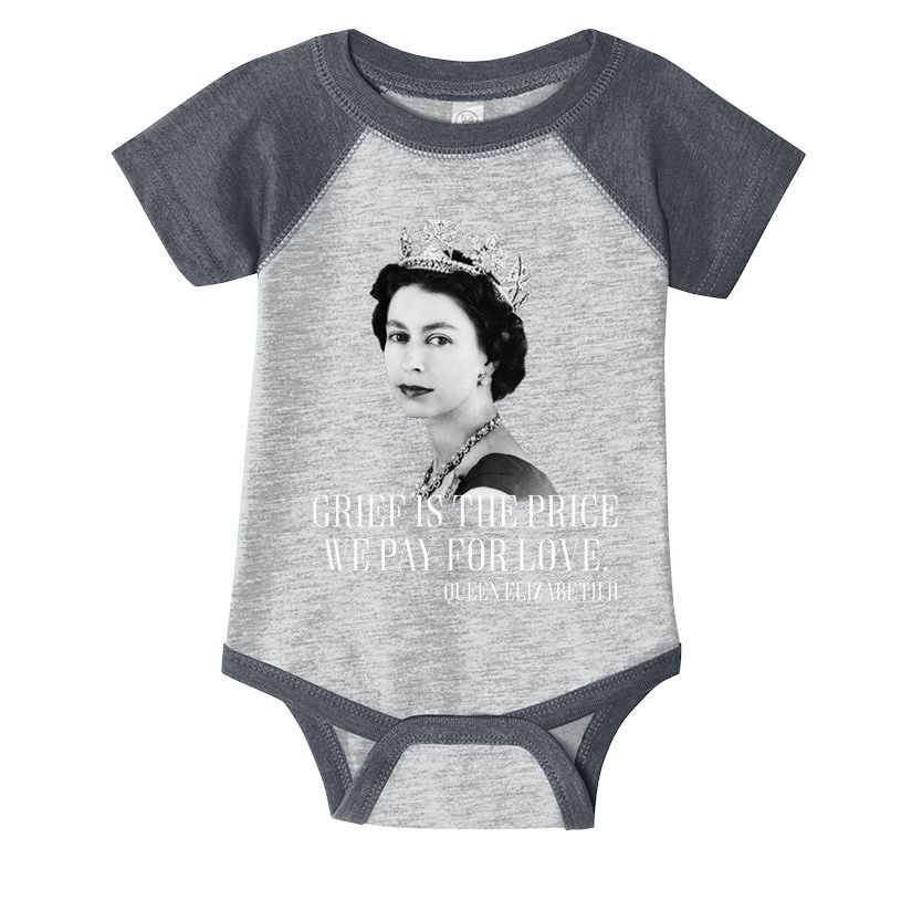 Queen Elizabeth II Inspiring Quote Infant Baby Jersey Bodysuit