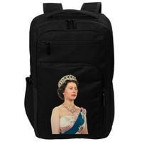 Queen Elizabeth's II British Crown Majesty Portrait Impact Tech Backpack