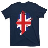 Queen Elizabeth II British Crown Union Jack Meme T-Shirt