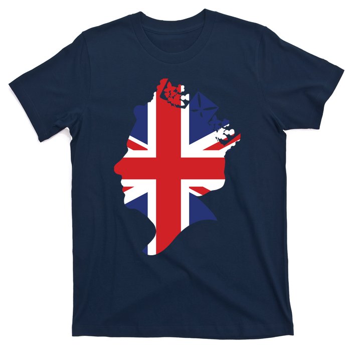 Queen Elizabeth II British Crown Union Jack Meme T-Shirt