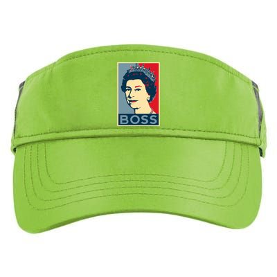 Queen Elizabeth II Boss Her Royal Highness Adult Drive Performance Visor