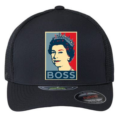 Queen Elizabeth II Boss Her Royal Highness Flexfit Unipanel Trucker Cap