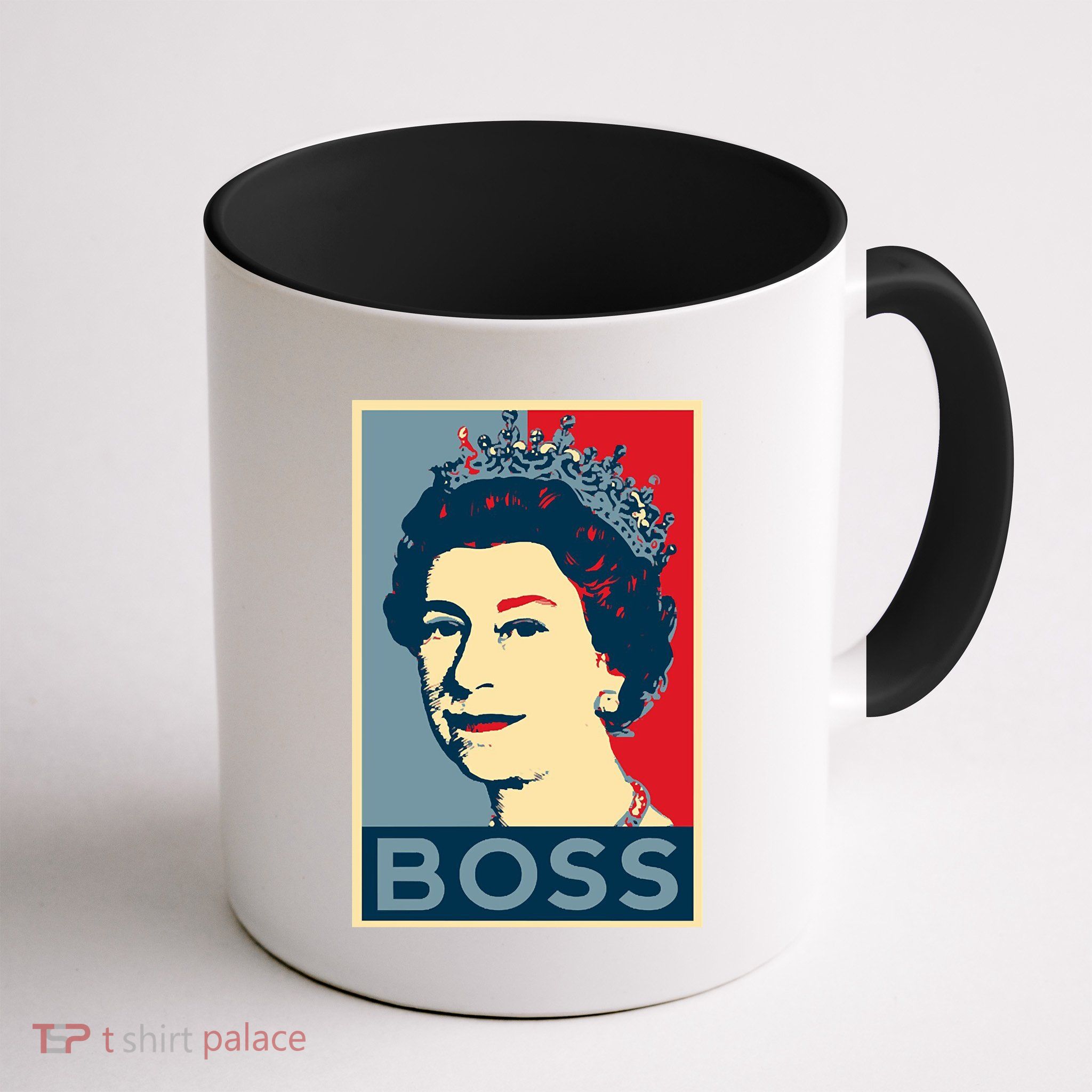 Queen Elizabeth II Boss Her Royal Highness Mug
