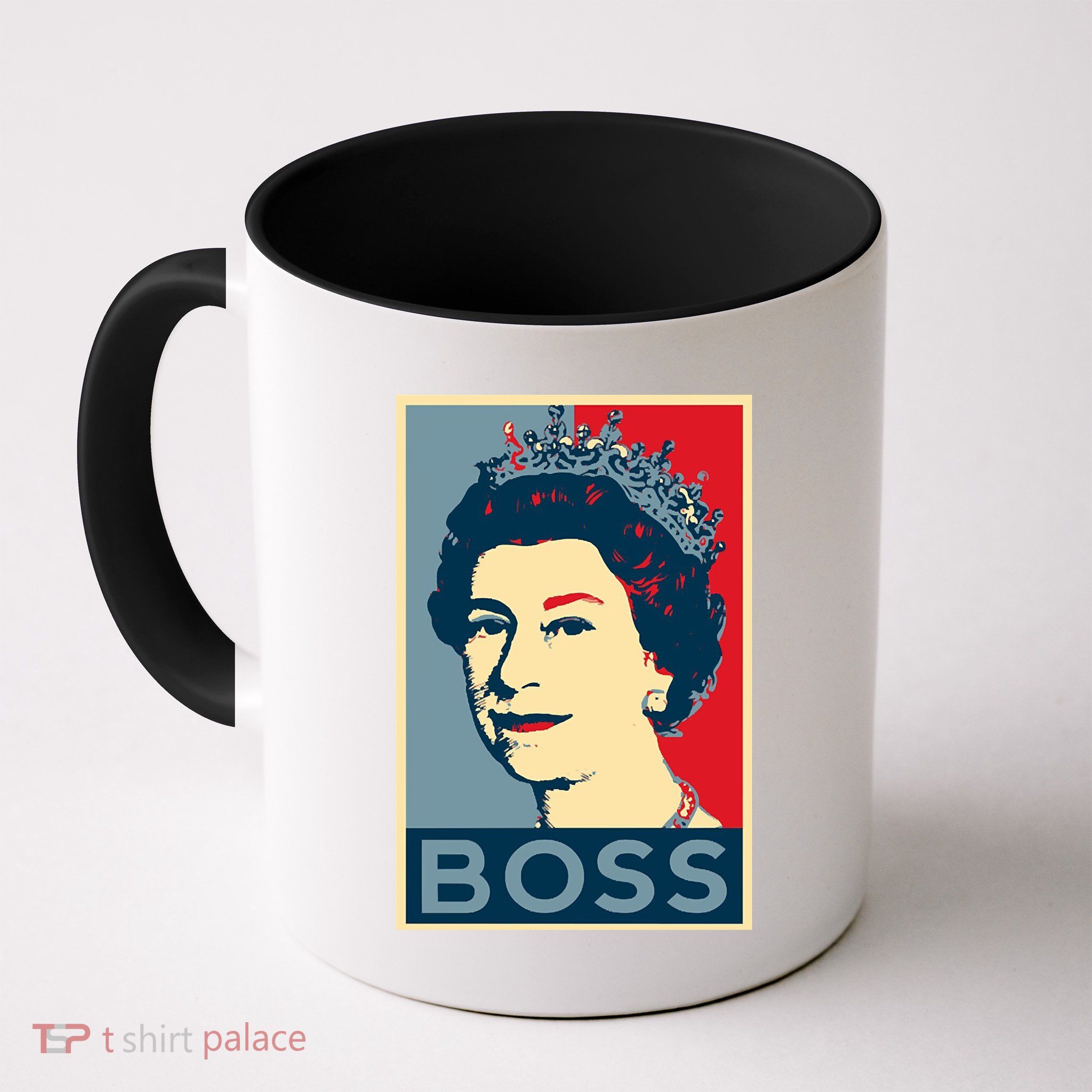 Queen Elizabeth II Boss Her Royal Highness Mug