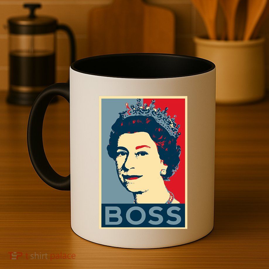 Queen Elizabeth II Boss Her Royal Highness Mug