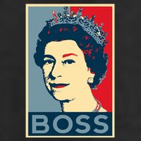 Queen Elizabeth II Boss Her Royal Highness Trucker Hat