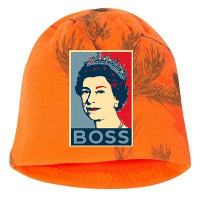 Queen Elizabeth II Boss Her Royal Highness Kati - Camo Knit Beanie