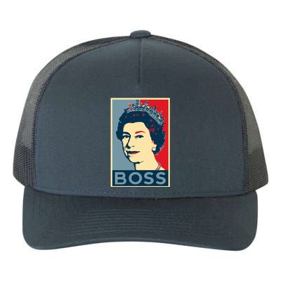 Queen Elizabeth II Boss Her Royal Highness Yupoong Adult 5-Panel Trucker Hat