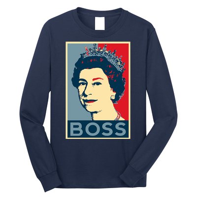 Queen Elizabeth II Boss Her Royal Highness Long Sleeve Shirt