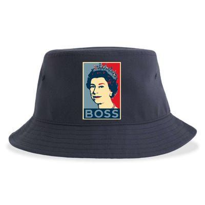 Queen Elizabeth II Boss Her Royal Highness Sustainable Bucket Hat