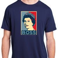 Queen Elizabeth II Boss Her Royal Highness Adult ChromaSoft Performance T-Shirt