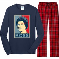 Queen Elizabeth II Boss Her Royal Highness Long Sleeve Pajama Set