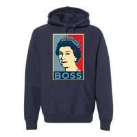 Queen Elizabeth II Boss Her Royal Highness Premium Hoodie