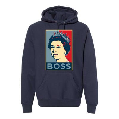 Queen Elizabeth II Boss Her Royal Highness Premium Hoodie