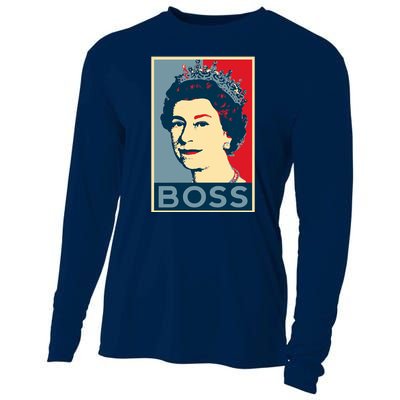 Queen Elizabeth II Boss Her Royal Highness Cooling Performance Long Sleeve Crew