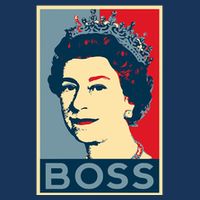 Queen Elizabeth II Boss Her Royal Highness Baby Bodysuit