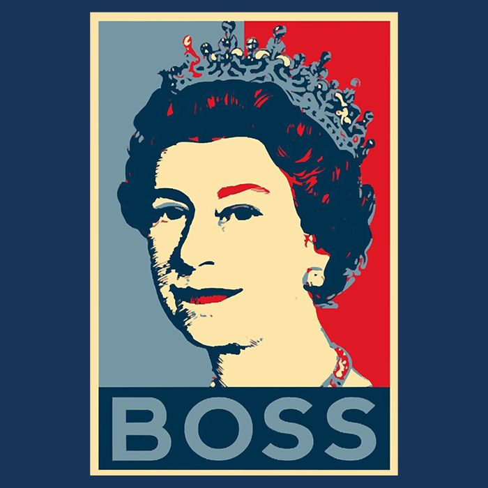Queen Elizabeth II Boss Her Royal Highness Baby Bodysuit