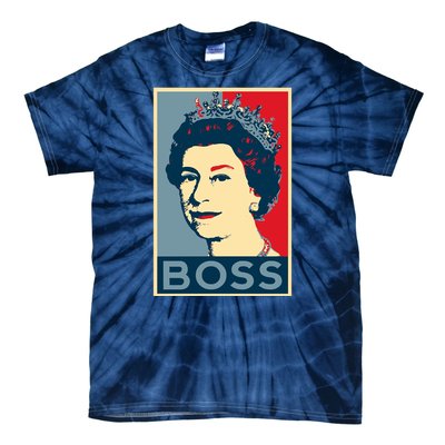 Queen Elizabeth II Boss Her Royal Highness Tie-Dye T-Shirt