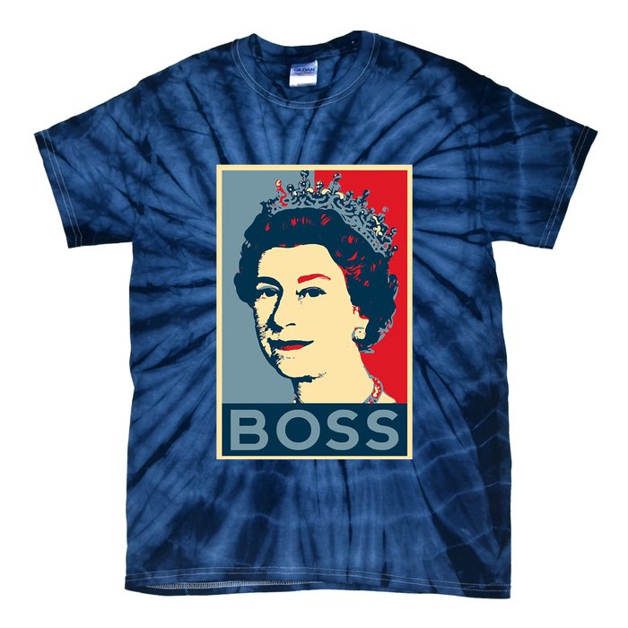 Queen Elizabeth II Boss Her Royal Highness Tie-Dye T-Shirt
