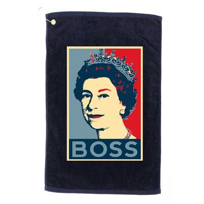 Queen Elizabeth II Boss Her Royal Highness Golf Towel