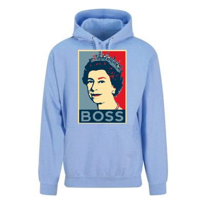 Queen Elizabeth II Boss Her Royal Highness Unisex Surf Hoodie