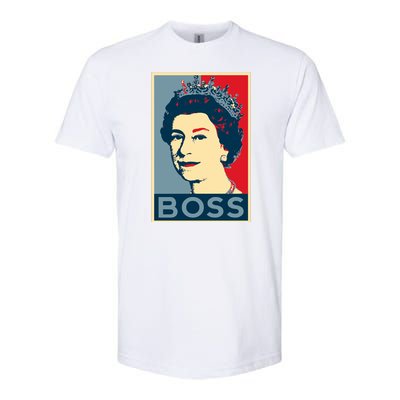 Queen Elizabeth II Boss Her Royal Highness Softstyle CVC T-Shirt