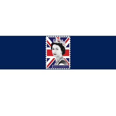 Queen Elizabeth II England Stamp Bumper Sticker