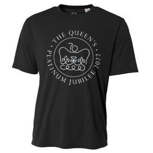 Queen Elizabeth Ii Platinum Jubilee Cooling Performance Crew T-Shirt