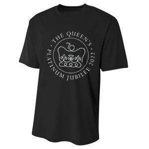 Queen Elizabeth Ii Platinum Jubilee Performance Sprint T-Shirt