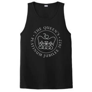 Queen Elizabeth Ii Platinum Jubilee PosiCharge Competitor Tank