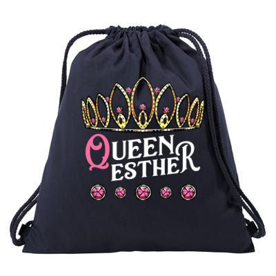 Queen Esther Jewish Purim Costume Humorous Holiday Carnival Gift Drawstring Bag