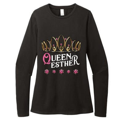 Queen Esther Jewish Purim Costume Humorous Holiday Carnival Womens CVC Long Sleeve Shirt