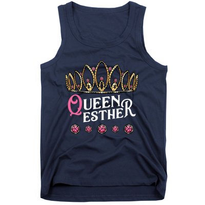 Queen Esther Jewish Purim Costume Humorous Holiday Carnival Tank Top