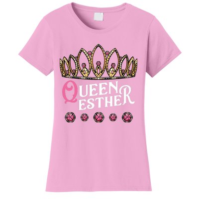 Queen Esther Jewish Purim Costume Humorous Holiday Carnival Women's T-Shirt