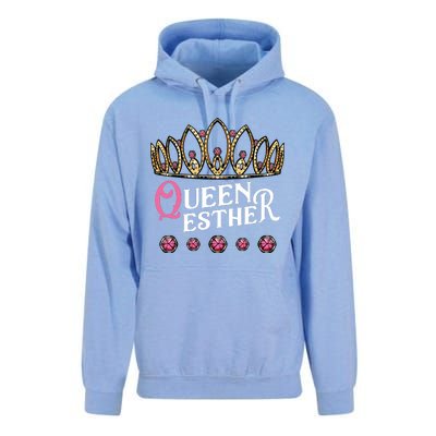 Queen Esther Jewish Purim Costume Humorous Holiday Carnival Unisex Surf Hoodie