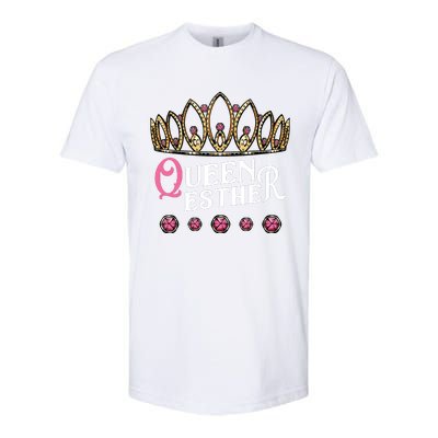 Queen Esther Jewish Purim Costume Humorous Holiday Carnival Softstyle CVC T-Shirt