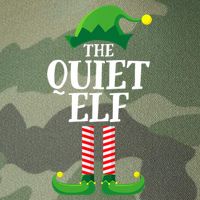 Quiet Elf Matching Family Group Christmas Party Legacy Tie Dye Trucker Hat
