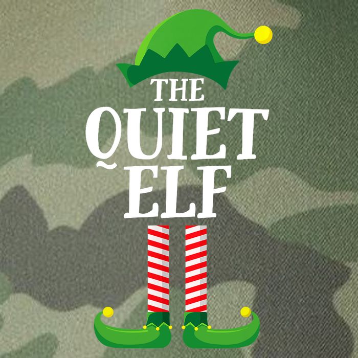 Quiet Elf Matching Family Group Christmas Party Legacy Tie Dye Trucker Hat