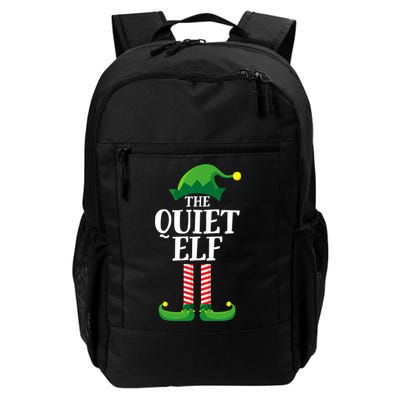 Quiet Elf Matching Family Group Christmas Party Backpack