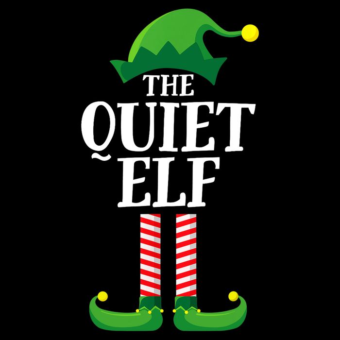 Quiet Elf Matching Family Group Christmas Party Wool Snapback Cap
