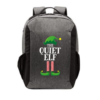 Quiet Elf Matching Family Group Christmas Party Vector Backpack
