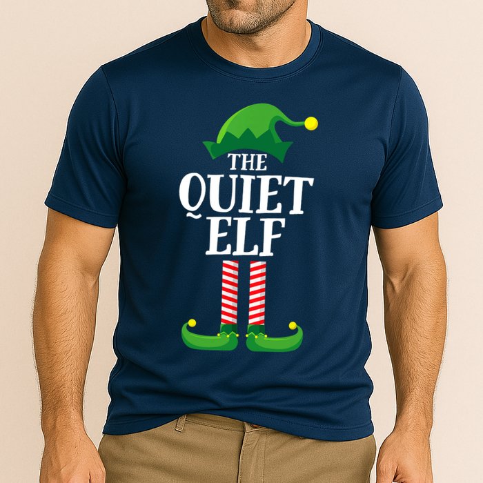 Quiet Elf Matching Family Group Christmas Party Performance Shirt