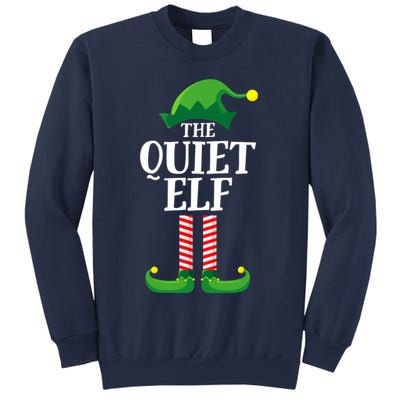 Quiet Elf Matching Family Group Christmas Party Sweatshirt