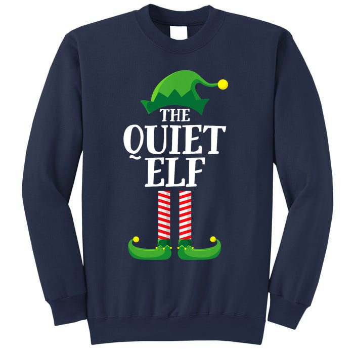 Quiet Elf Matching Family Group Christmas Party Sweatshirt