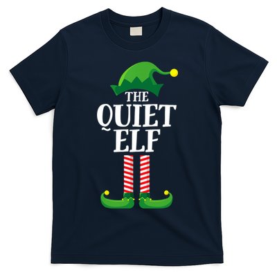 Quiet Elf Matching Family Group Christmas Party T-Shirt