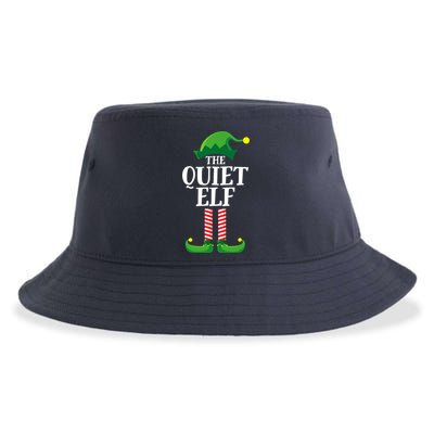 Quiet Elf Matching Family Group Christmas Party Sustainable Bucket Hat