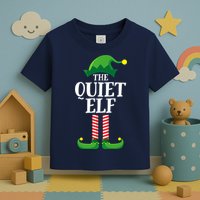 Quiet Elf Matching Family Group Christmas Party Toddler T-Shirt